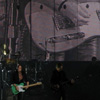 On stage with Roger Waters